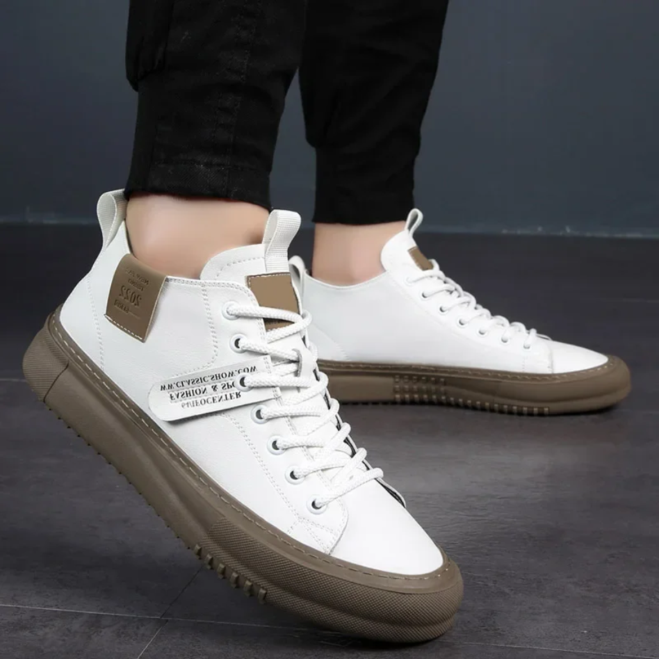 Baskets en cuir SINCLAIR