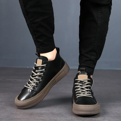 Baskets en cuir SINCLAIR