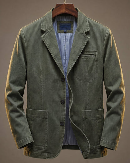 Chemise lourde délavée Milo