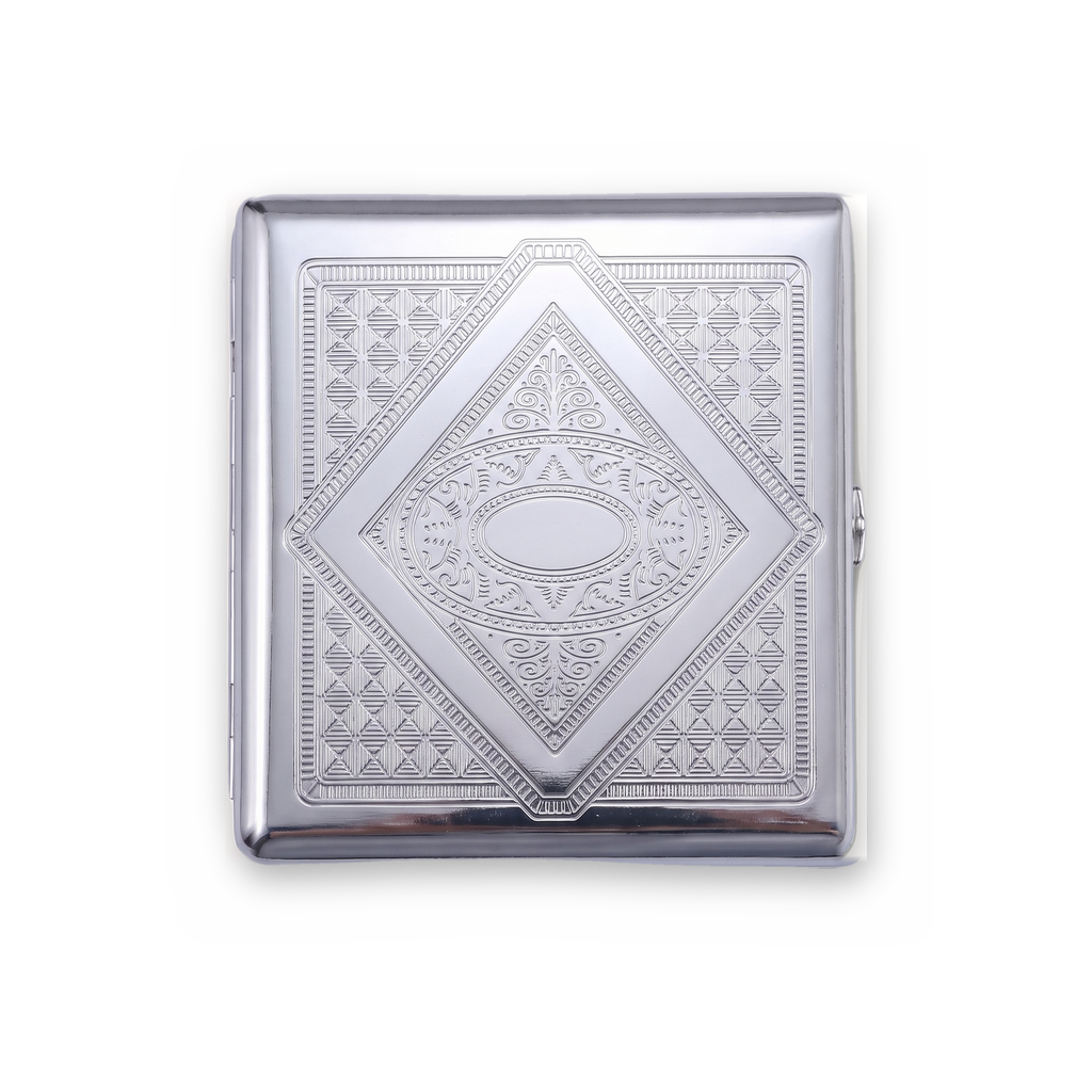 Evil Eye Chrome Cardholder Wallet