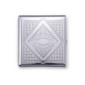 Evil Eye Chrome Cardholder Wallet