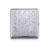 Haunted Wallpaper Chrome Cardholder Wallet