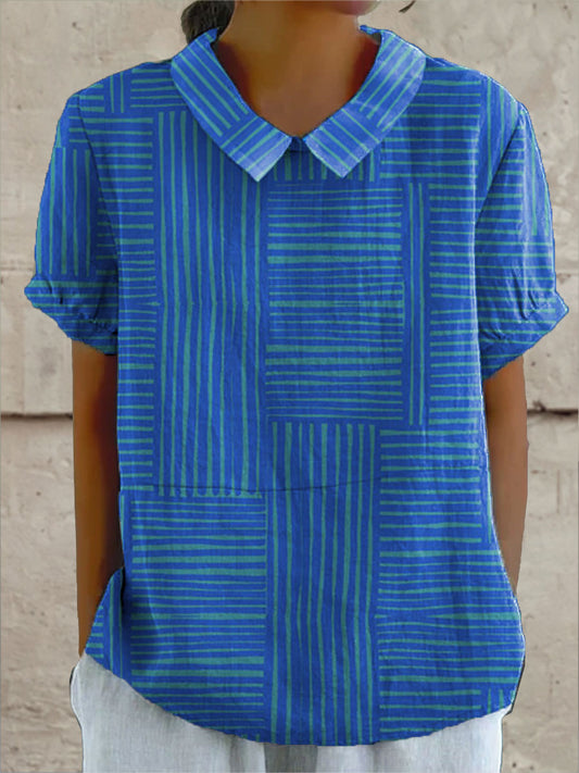 Chemise Géométrique Maya