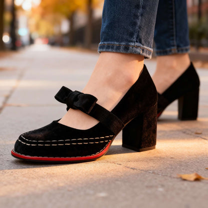Mocassins Marlowe en velours