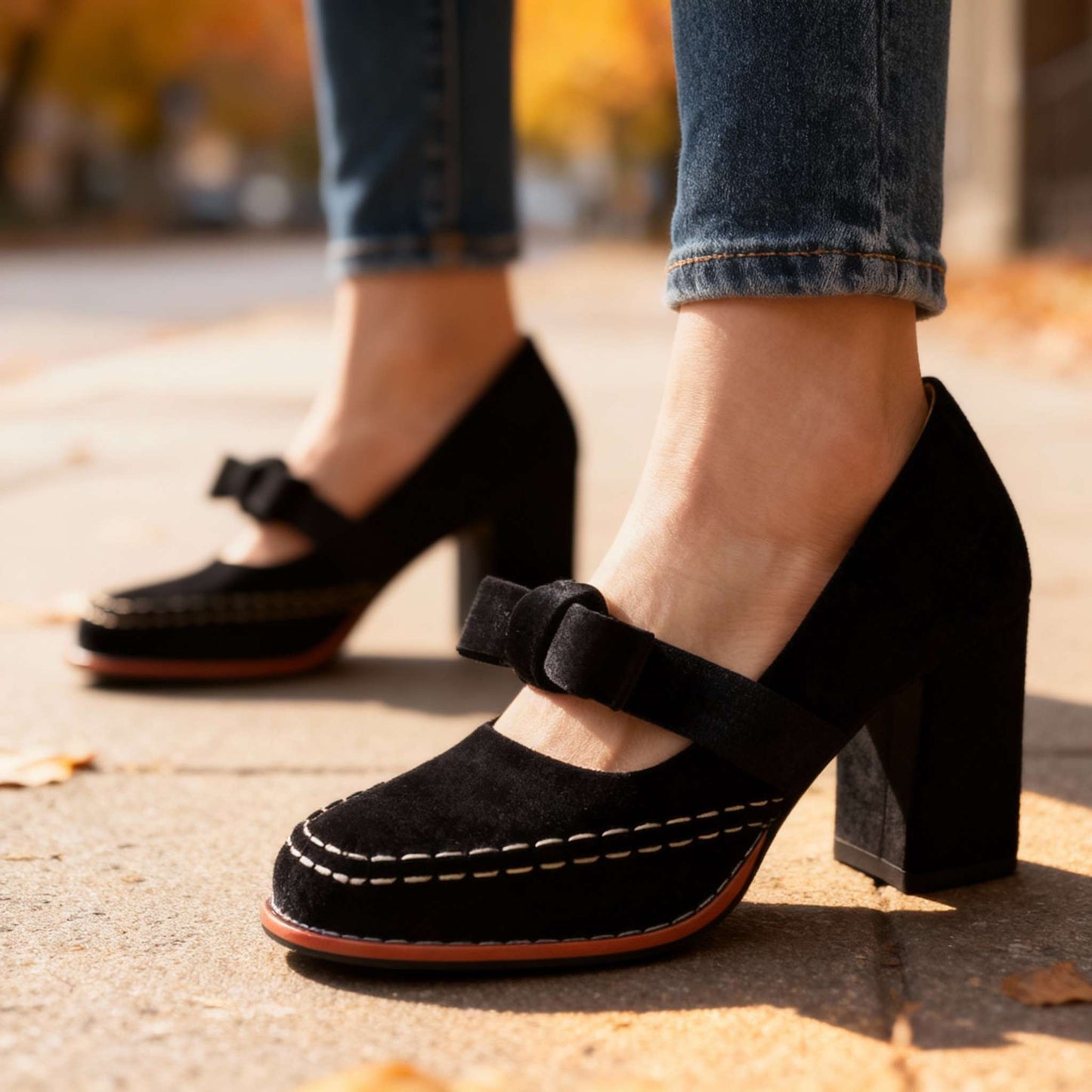 Mocassins Marlowe en velours