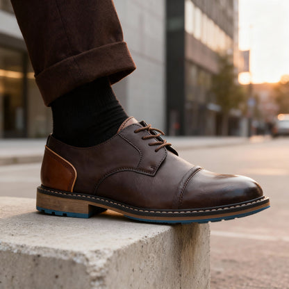 MARLOWE CAP-TOE DERBIES