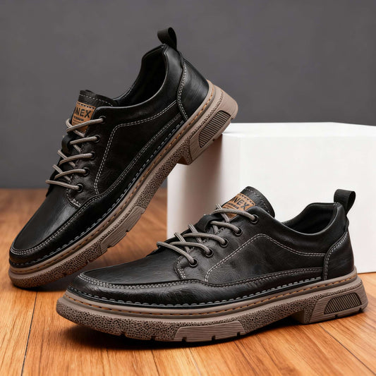 Baskets en cuir Brendan