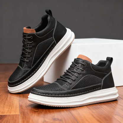 Baskets en cuir Rex Breeze