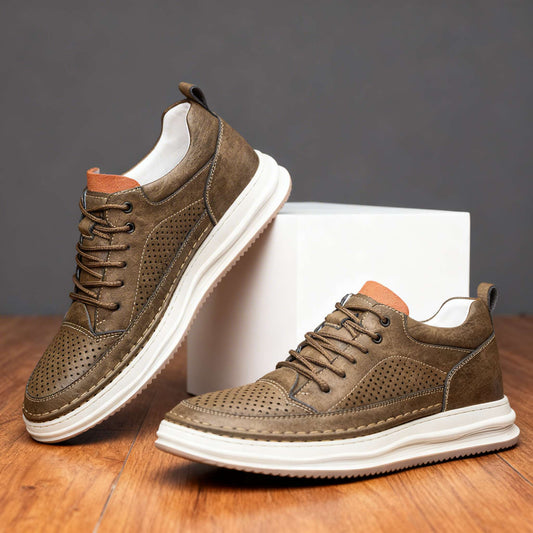 Baskets en cuir Rex Breeze