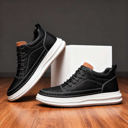 HENRY BLAKE LEATHER SNEAKERS