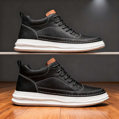 Baskets en cuir Rex Breeze