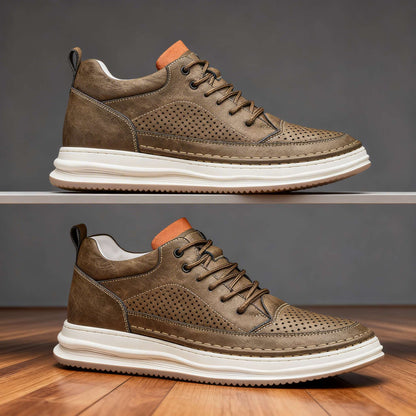 Baskets en cuir Rex Breeze