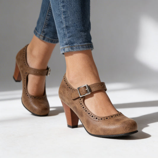 Mocassins Brixton Brogue à Boucle