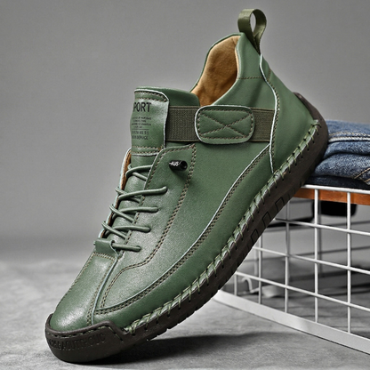 Baskets Calder en cuir fabriquées à la main