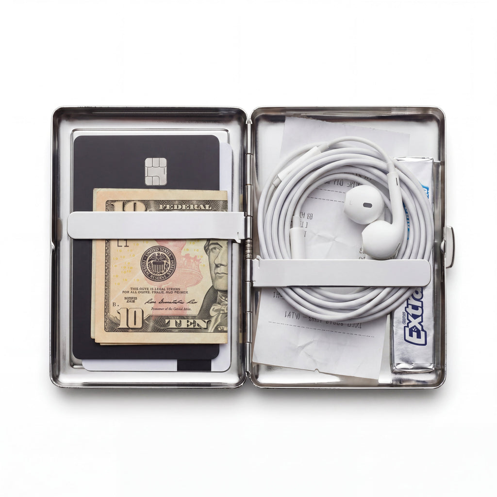 Gothic Beetle Tin Cardholder Wallet
