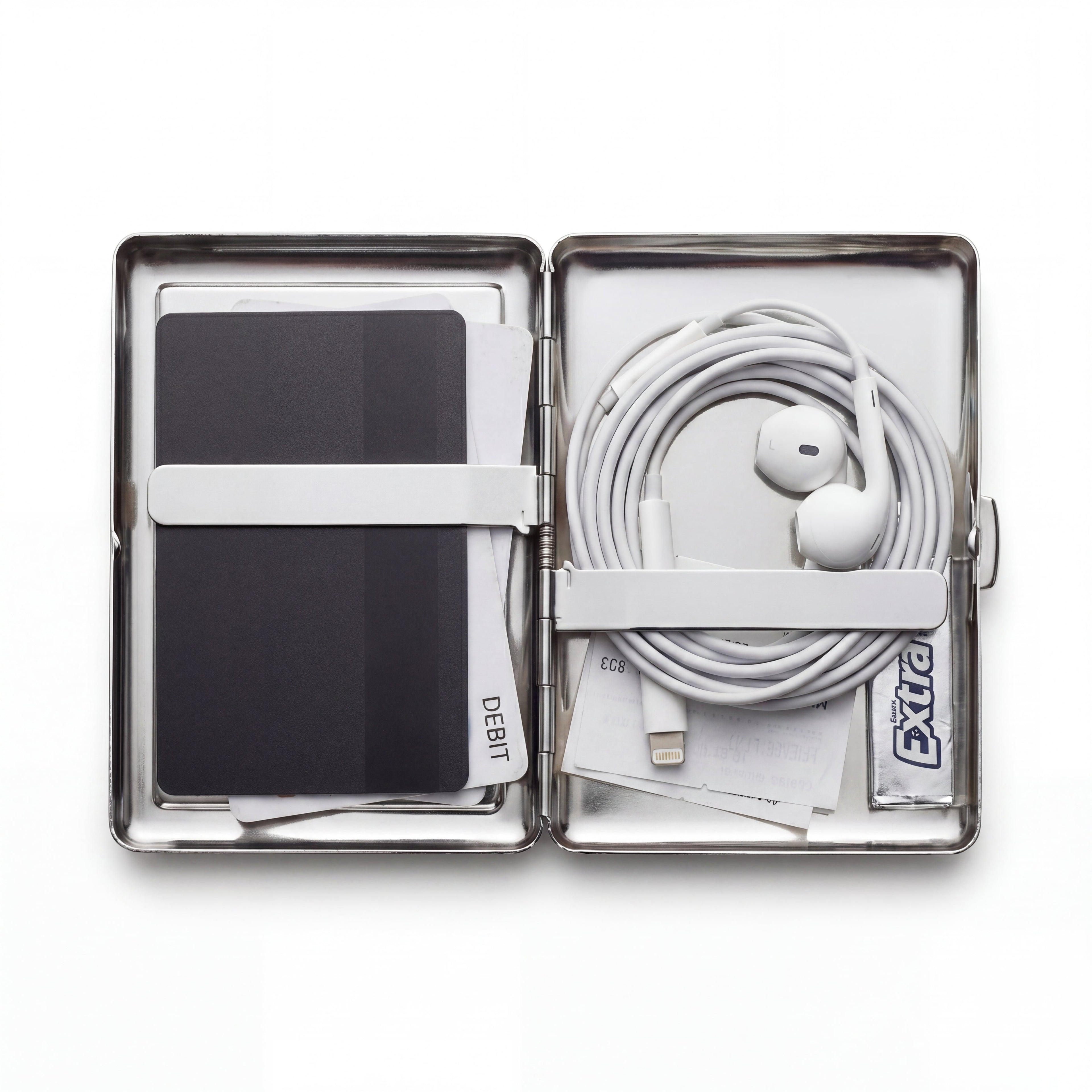Cosmos Garden Tin Cardholder Wallet