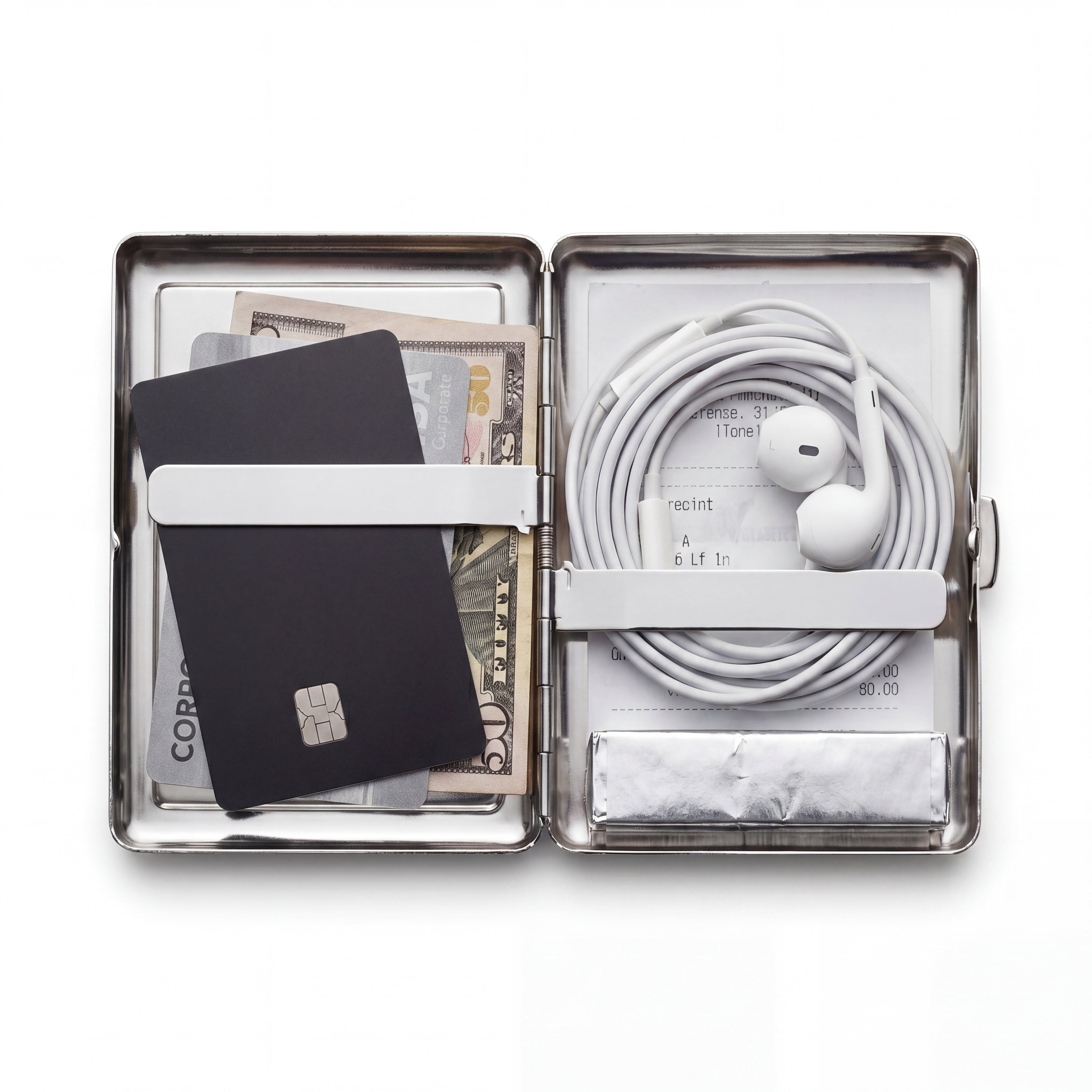 Bad Habit Tin Cardholder Wallet