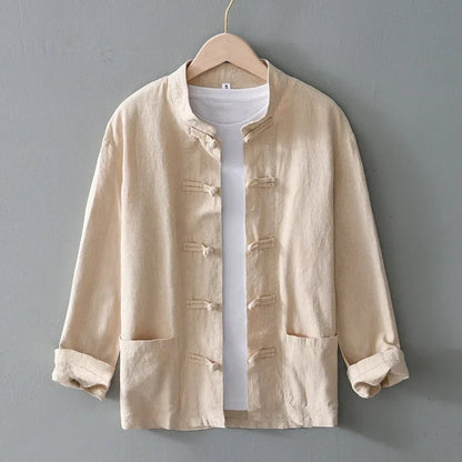 Chemise col mandarin Ellis