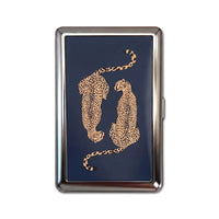 Leopard Lovers Tin Cardholder Wallet