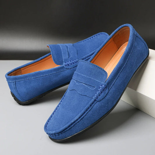 MOCASSINS EN DAIM LE DREUX