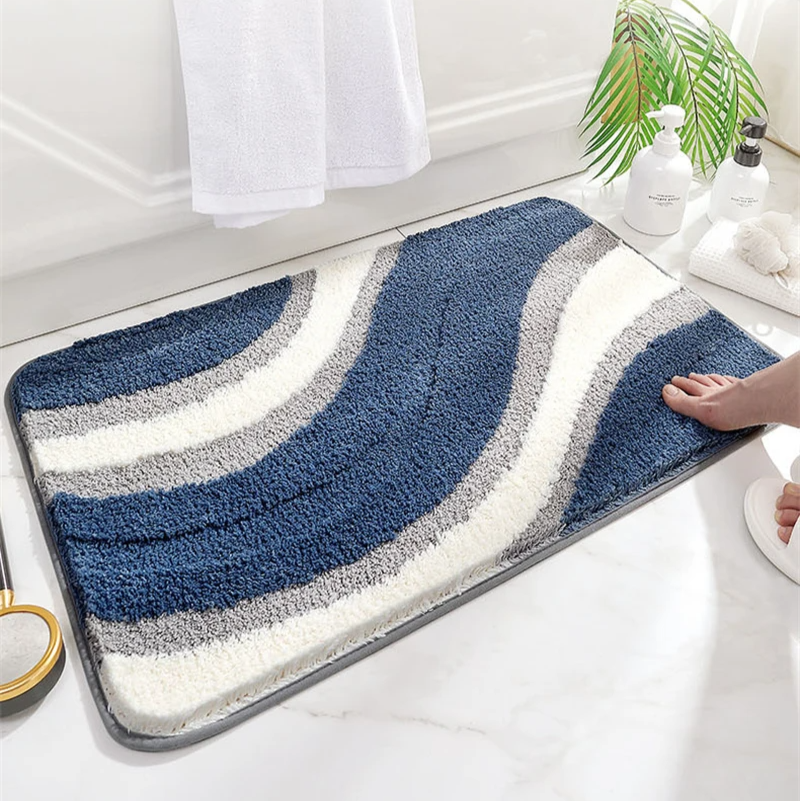 TAPIS DE BAIN EN MAILLE ORGANIQUE CACHEMIRE