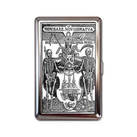 Memento Mori Tin Cardholder Wallet