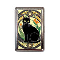 Nouveau Noir Tin Cardholder Wallet