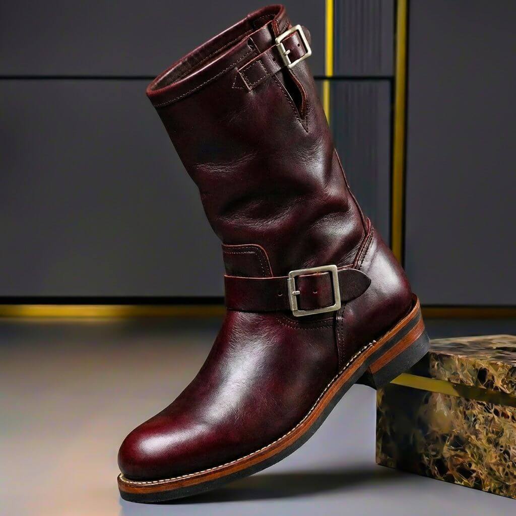 Bancroft Bottes en cuir vintage