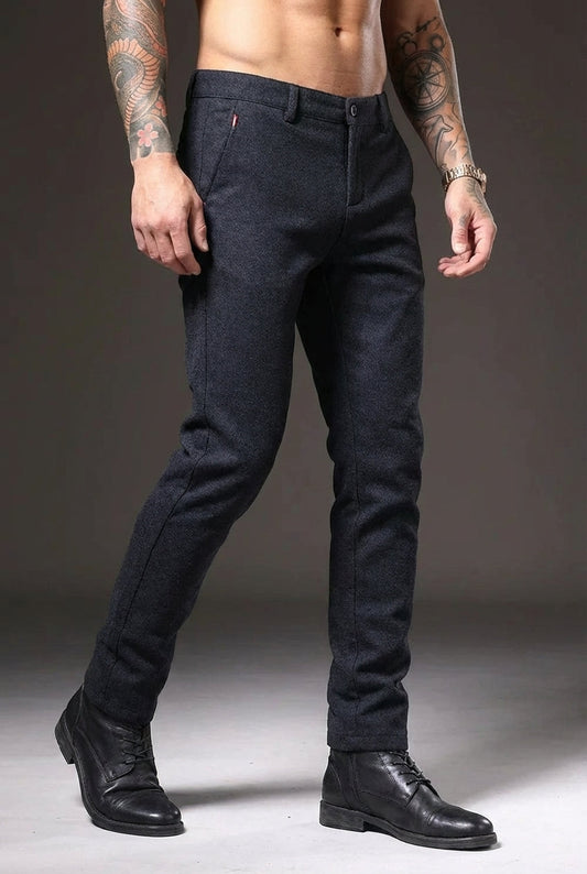 Pantalon Luca Coupe Slim - Bleu
