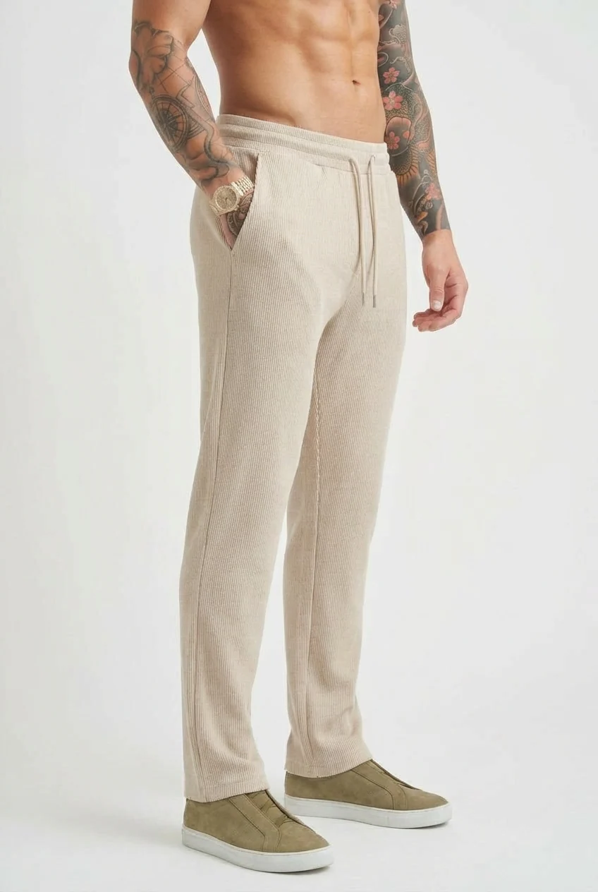 Pantalon en maille décontracté Monaco