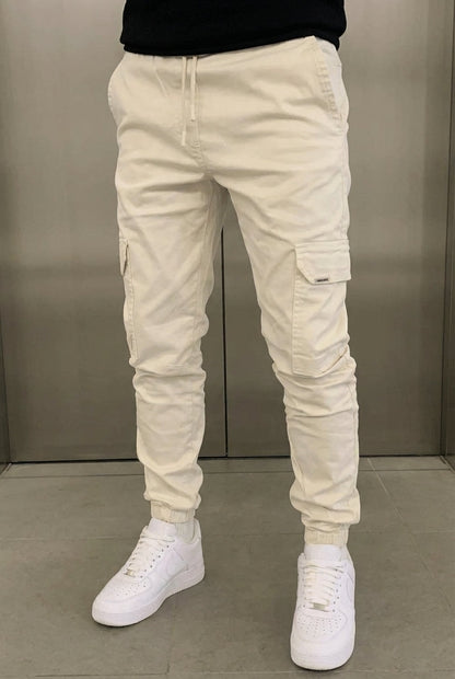 Jogger Cargo Olympus - Crème