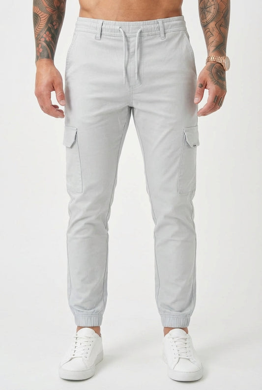 Pantalon cargo jogger Olympus - Stone