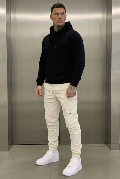 Jogger Cargo Olympus - Crème