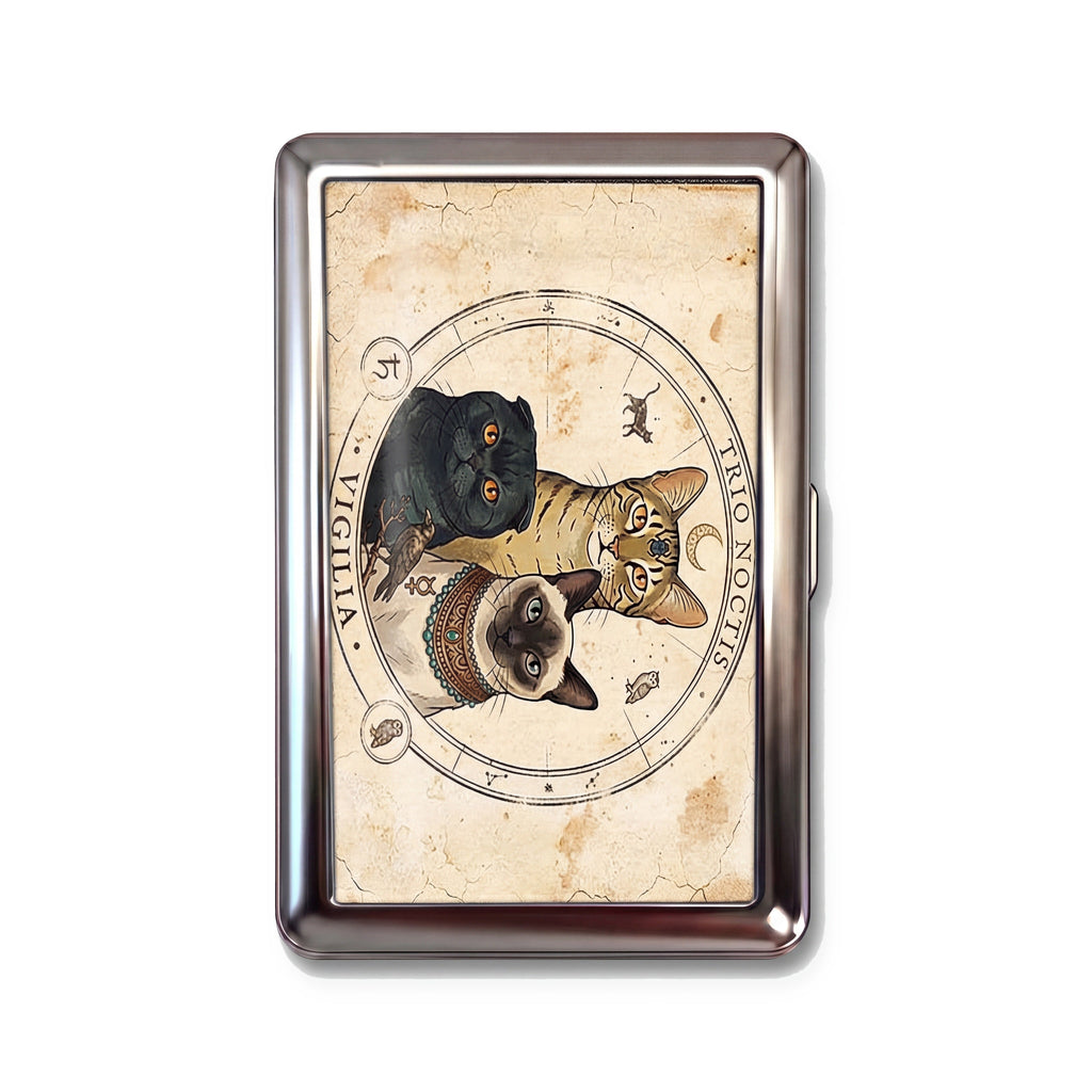 Trio Noctis Tin Cardholder Wallet