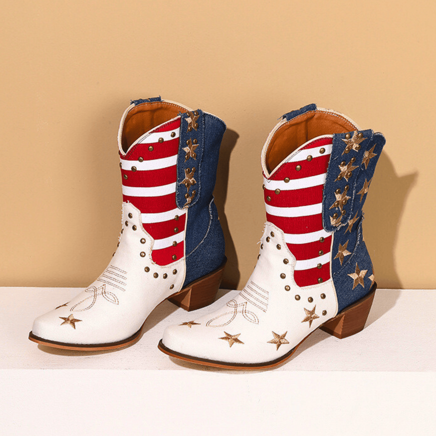 Vivienne Embroidered Western Boots